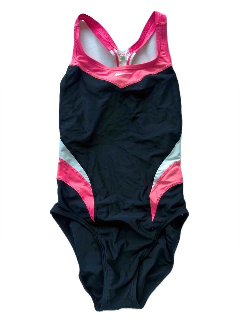 Nike Women's Victory Color Block Power Back Tank Swimsuit